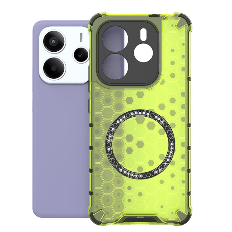 For Redmi Note 14 5G Honeycomb Magnetic Ring Shockproof Phone Case(Blue)
For Redmi Note 14 5G Honeycomb Magnetic Ring Shockproof Phone Case(Blue)