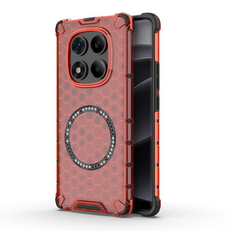 For Redmi Note 14 Pro 4G Global Honeycomb Magnetic Ring Shockproof Phone Case(Red)
For Redmi Note 14 Pro 4G Global Honeycomb Magnetic Ring Shockproof Phone Case(Red)
