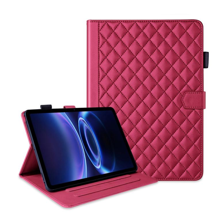 For Xiaomi Redmi Pad 2 SE 9.7 2026 Rhombus Lattice Leather Tablet Case(Red)
For Xiaomi Redmi Pad 2 SE 9.7 2026 Rhombus Lattice Leather Tablet Case(Red)
