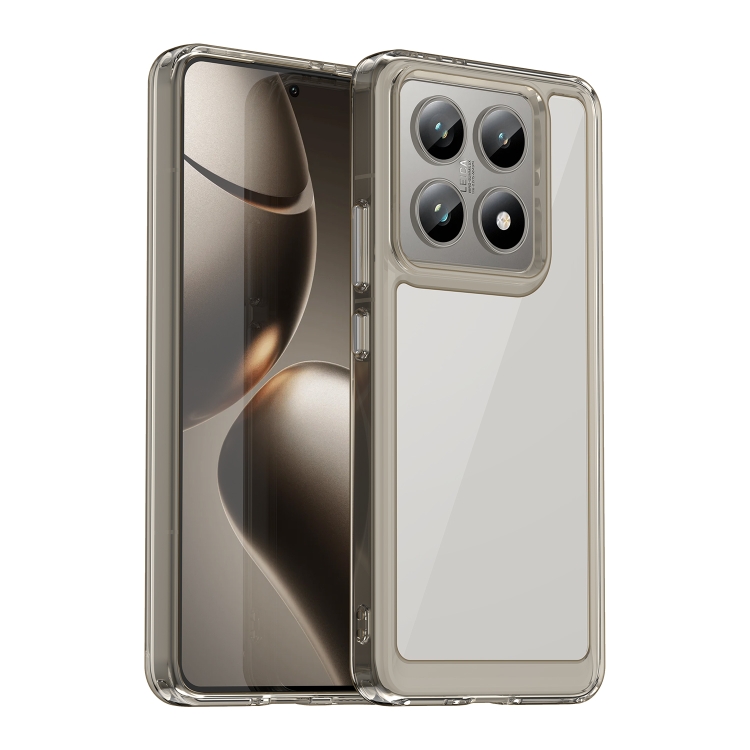 For Xiaomi 14T Colorful Series Acrylic Hybrid TPU Phone Case(Transparent Grey)
For Xiaomi 14T Colorful Series Acrylic Hybrid TPU Phone Case(Transparent Grey)