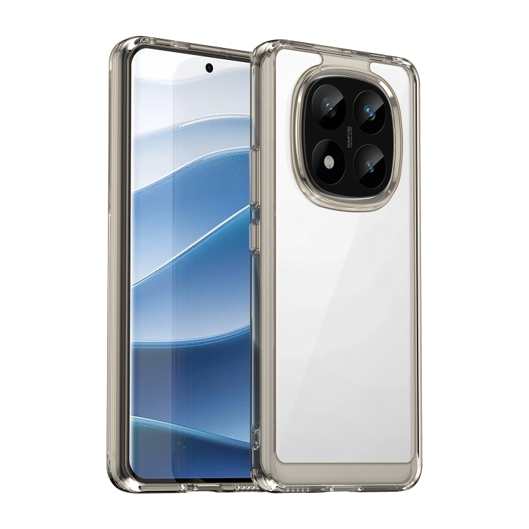 For Redmi Note 14 Pro+ 5G Colorful Series Acrylic Hybrid TPU Phone Case(Transparent Grey)
For Redmi Note 14 Pro+ 5G Colorful Series Acrylic Hybrid TPU Phone Case(Transparent Grey)