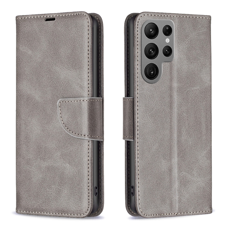 For Samsung Galaxy S25 Ultra 5G Lambskin Texture Pure Color Flip Leather Phone Case(Grey)
For Samsung Galaxy S25 Ultra 5G Lambskin Texture Pure Color Flip Leather Phone Case(Grey)