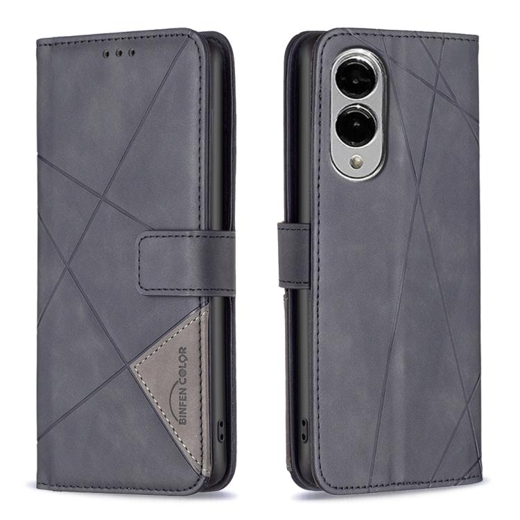 For Samsung Galaxy S25 Edge 5G Magnetic Buckle Rhombus Texture Leather Phone Case(Black)
For Samsung Galaxy S25 Edge 5G Magnetic Buckle Rhombus Texture Leather Phone Case(Black)
