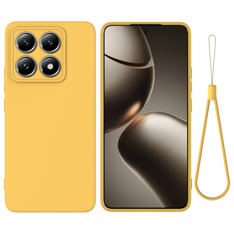 For Xiaomi 14T Pro Solid Color Liquid Silicone Dropproof Full Coverage Phone Case(Yellow)
For Xiaomi 14T Pro Solid Color Liquid Silicone Dropproof Full Coverage Phone Case(Yellow)