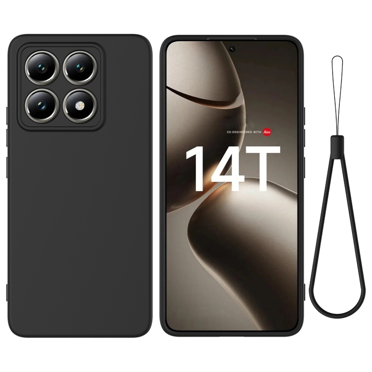 For Xiaomi 14T Solid Color Liquid Silicone Dropproof Full Coverage Phone Case(Black)
For Xiaomi 14T Solid Color Liquid Silicone Dropproof Full Coverage Phone Case(Black)
