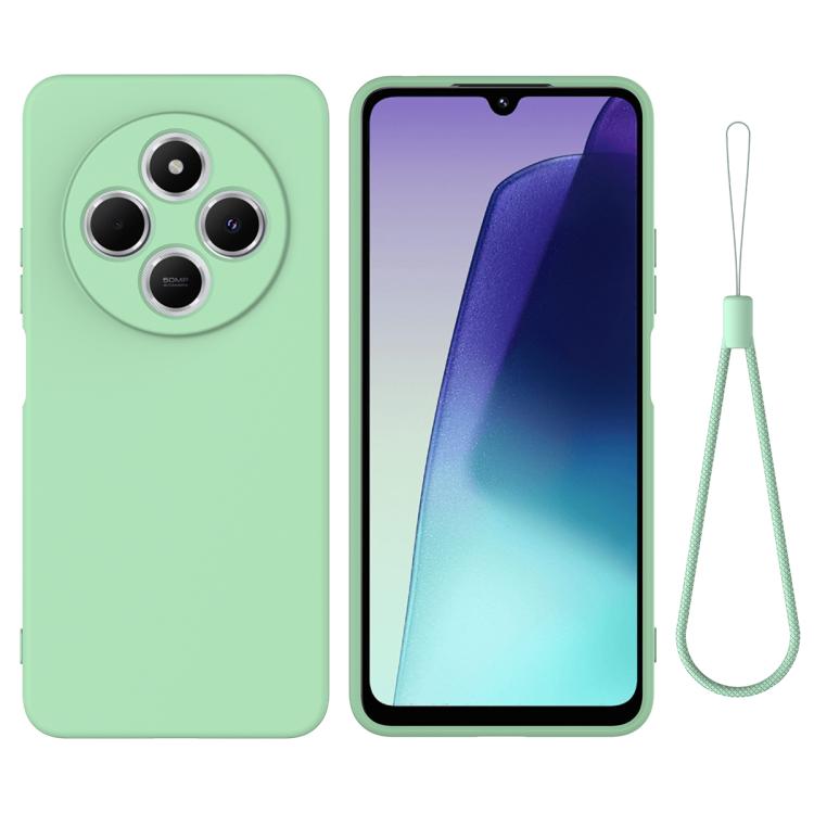 For Xiaomi Poco M7 5G Solid Color Liquid Silicone Dropproof Full Coverage Phone Case(Green)
For Xiaomi Poco M7 5G Solid Color Liquid Silicone Dropproof Full Coverage Phone Case(Green)