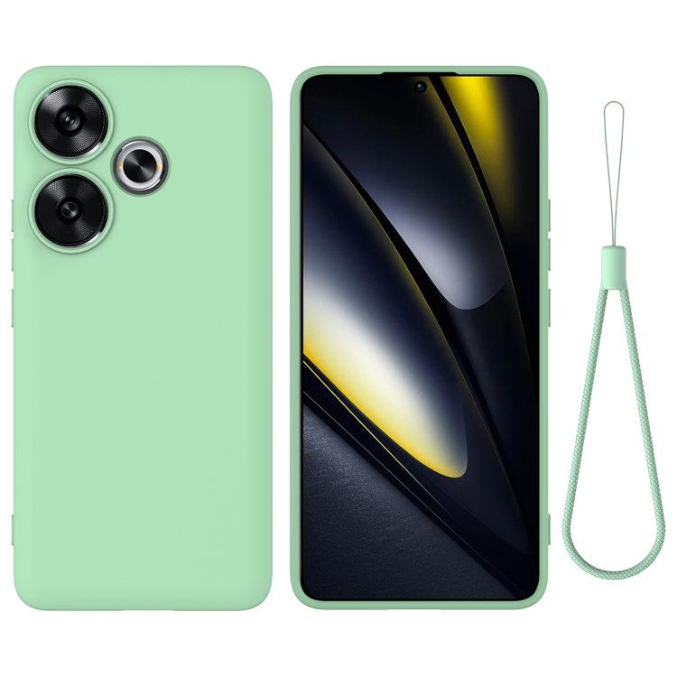 For Redmi Turbo 3 Solid Color Liquid Silicone Dropproof Full Coverage Phone Case(Green)
For Redmi Turbo 3 Solid Color Liquid Silicone Dropproof Full Coverage Phone Case(Green)