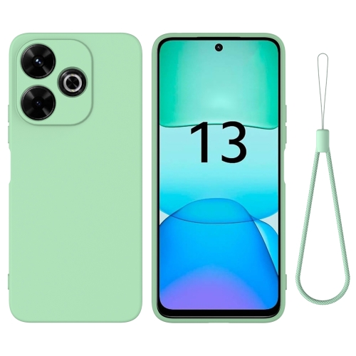 For Redmi 13 4G / 5G / Note 13R 5G Solid Color Liquid Silicone Dropproof Full Coverage Phone Case(Green)
For Redmi 13 4G / 5G / Note 13R 5G Solid Color Liquid Silicone Dropproof Full Coverage Phone Case(Green)