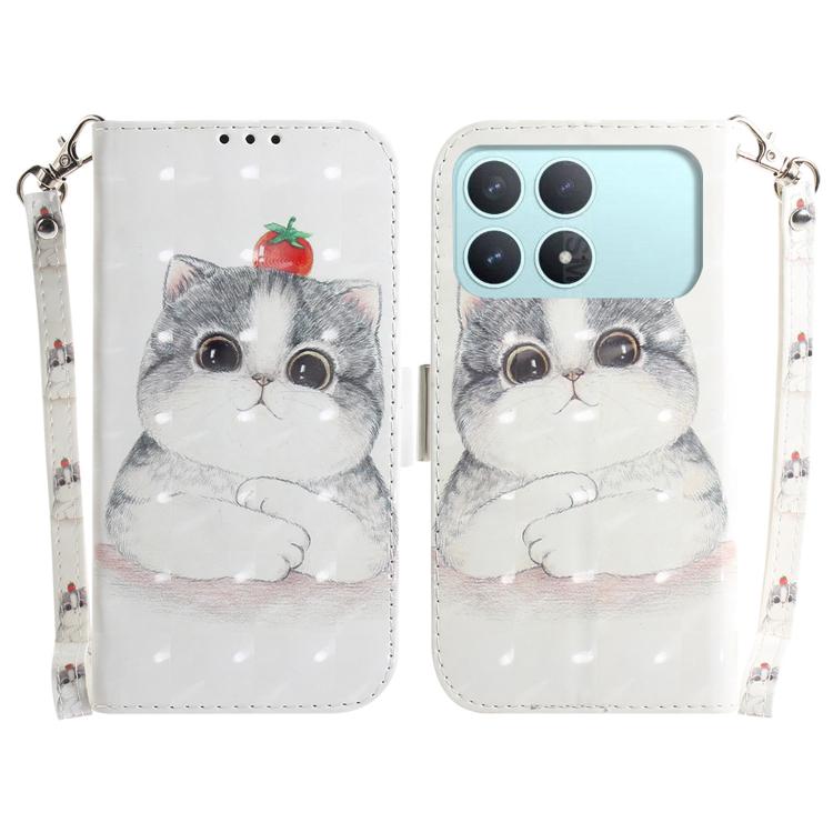 For Redmi K90 / Xiaomi Poco F8 Pro 5G 3D Colored Flip Leather Phone Case(Cute Cat)
For Redmi K90 / Xiaomi Poco F8 Pro 5G 3D Colored Flip Leather Phone Case(Cute Cat)