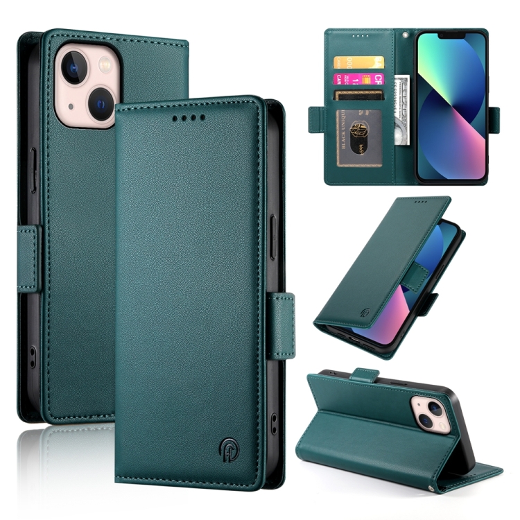 For iPhone 13 mini Side Buckle Magnetic Frosted Leather Phone Case(Dark Green)
For iPhone 13 mini Side Buckle Magnetic Frosted Leather Phone Case(Dark Green)