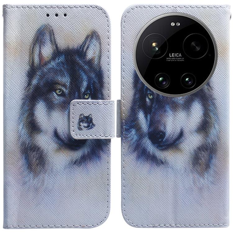 For Xiaomi 17 Ultra Coloured Drawing Flip Leather Phone Case(White Wolf)
For Xiaomi 17 Ultra Coloured Drawing Flip Leather Phone Case(White Wolf)