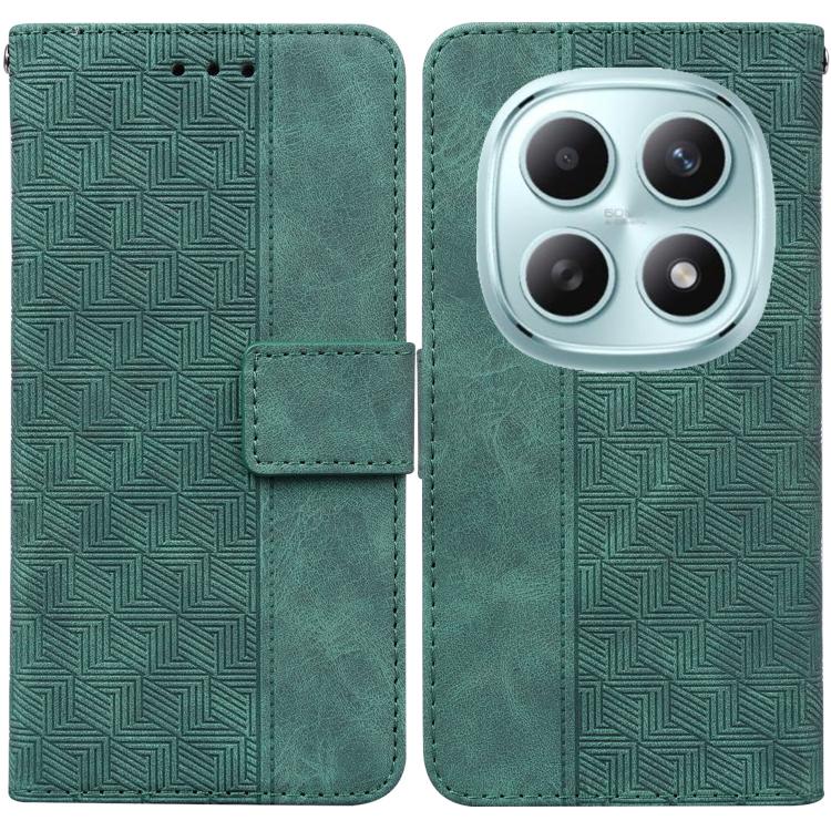 For Redmi Note 15 4G / 5G Global 164mm / Poco M8 5G Geometric Embossed Leather Phone Case(Green)
For Redmi Note 15 4G / 5G Global 164mm / Poco M8 5G Geometric Embossed Leather Phone Case(Green)