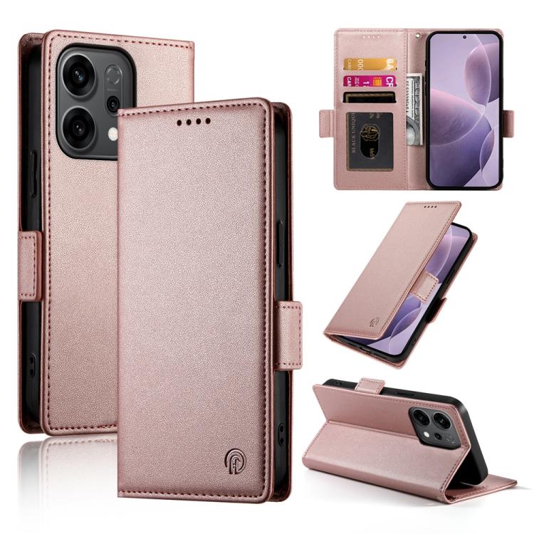 For OPPO Reno14 Global / Reno14 F 5G Side Buckle Magnetic Frosted Leather Phone Case(Rose Gold)
For OPPO Reno14 Global / Reno14 F 5G Side Buckle Magnetic Frosted Leather Phone Case(Rose Gold)