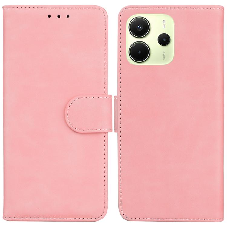 For Redmi Note 14 4G 163.25mm Skin Feel Pure Color Flip Leather Phone Case(Pink)
For Redmi Note 14 4G 163.25mm Skin Feel Pure Color Flip Leather Phone Case(Pink)