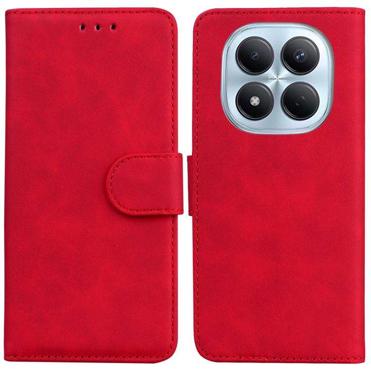 For Redmi Note 15 Pro 4G Global 163.2mm Skin Feel Pure Color Flip Leather Phone Case(Red)
For Redmi Note 15 Pro 4G Global 163.2mm Skin Feel Pure Color Flip Leather Phone Case(Red)