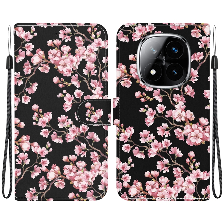 For Redmi Note 14 Pro / Note 14 Pro+ 5G Crystal Texture Colored Drawing Leather Phone Case(Plum Bossom)
For Redmi Note 14 Pro / Note 14 Pro+ 5G Crystal Texture Colored Drawing Leather Phone Case(Plum Bossom)