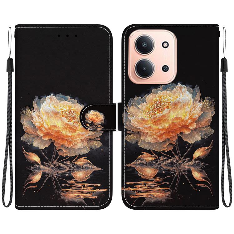 For Redmi 15C 5G / 4G EU 173mm / Poco C85 5G Crystal Texture Colored Drawing Leather Phone Case(Gold Peony)
For Redmi 15C 5G / 4G EU 173mm / Poco C85 5G Crystal Texture Colored Drawing Leather Phone Case(Gold Peony)