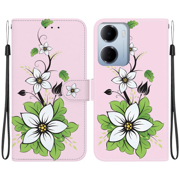 For Redmi 15a 5G Crystal Texture Colored Drawing Leather Phone Case(Lily)
For Redmi 15a 5G Crystal Texture Colored Drawing Leather Phone Case(Lily)