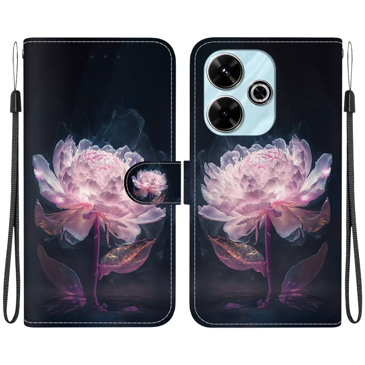 For Xiaomi Poco M6 4G Crystal Texture Colored Drawing Leather Phone Case(Purple Peony)
For Xiaomi Poco M6 4G Crystal Texture Colored Drawing Leather Phone Case(Purple Peony)