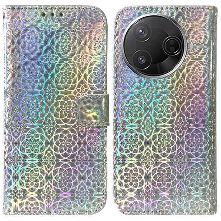For Redmi K80 / K80 Pro / Xiaomi Poco F7 Pro Colorful Magnetic Buckle Leather Phone Case(Silver)
For Redmi K80 / K80 Pro / Xiaomi Poco F7 Pro Colorful Magnetic Buckle Leather Phone Case(Silver)