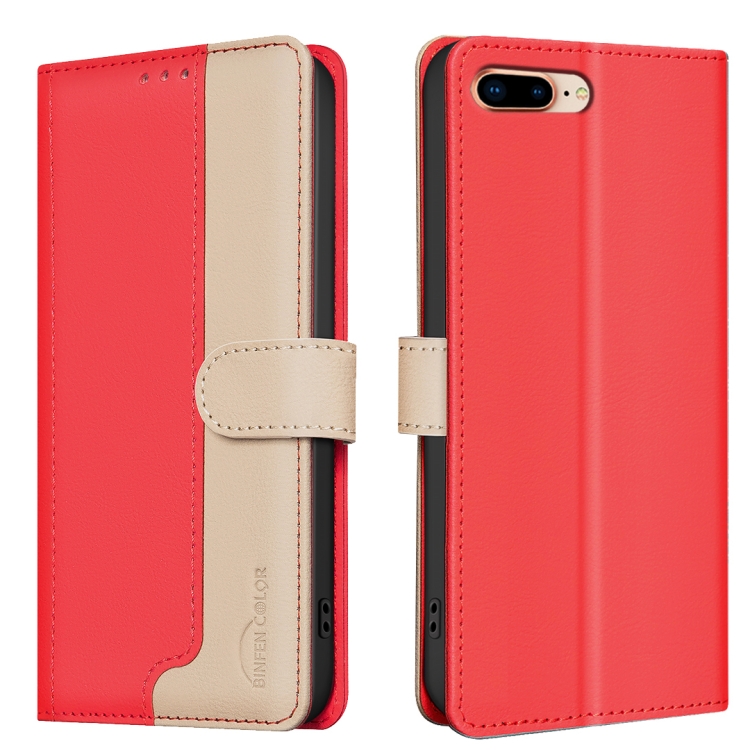 For iPhone 8 Plus / 7 Plus Color Matching RFID Anti-theft Leather Phone Case(Red)
For iPhone 8 Plus / 7 Plus Color Matching RFID Anti-theft Leather Phone Case(Red)