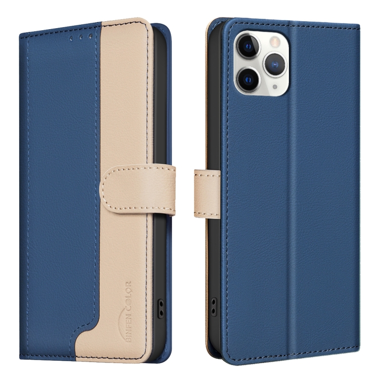 For iPhone 12 Pro / 12 Color Matching RFID Anti-theft Leather Phone Case(Blue)
For iPhone 12 Pro / 12 Color Matching RFID Anti-theft Leather Phone Case(Blue)