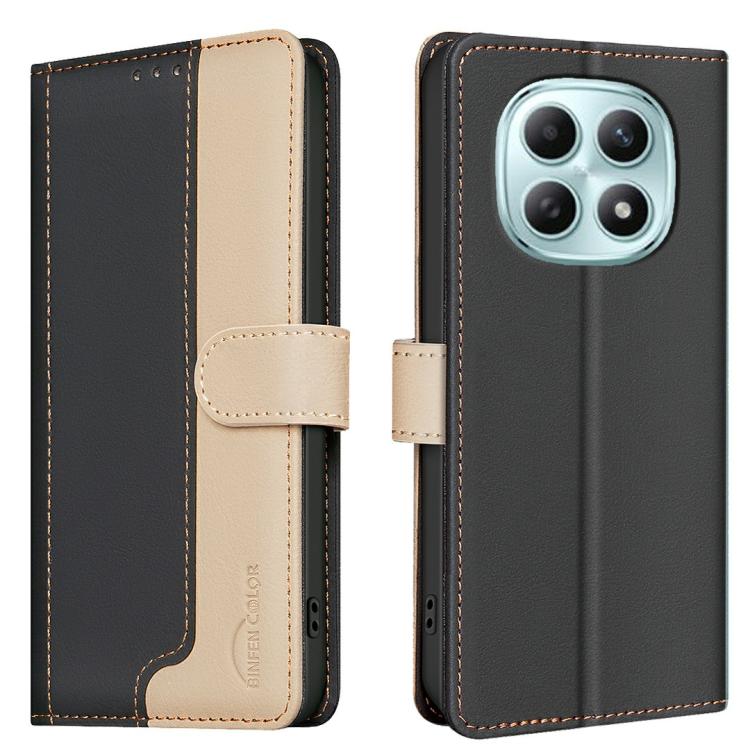 For Redmi Note 15 Pro 4G Global 163.2mm Color Matching RFID Anti-theft Leather Phone Case(Black)
For Redmi Note 15 Pro 4G Global 163.2mm Color Matching RFID Anti-theft Leather Phone Case(Black)