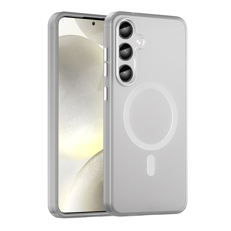 For Samsung Galaxy S24+ 5G MagSafe Frosted Translucent TPU + PC Full Coverage Phone Case(White)
For Samsung Galaxy S24+ 5G MagSafe Frosted Translucent TPU + PC Full Coverage Phone Case(White)