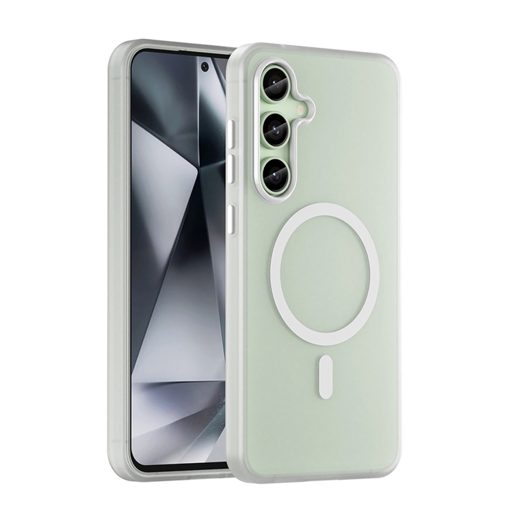 For Samsung Galaxy S24 FE 5G MagSafe Frosted Translucent TPU + PC Full Coverage Phone Case(White)
For Samsung Galaxy S24 FE 5G MagSafe Frosted Translucent TPU + PC Full Coverage Phone Case(White)