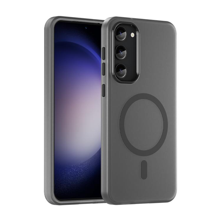 For Samsung Galaxy S23+ 5G MagSafe Frosted Translucent TPU + PC Full Coverage Phone Case(Black)
For Samsung Galaxy S23+ 5G MagSafe Frosted Translucent TPU + PC Full Coverage Phone Case(Black)