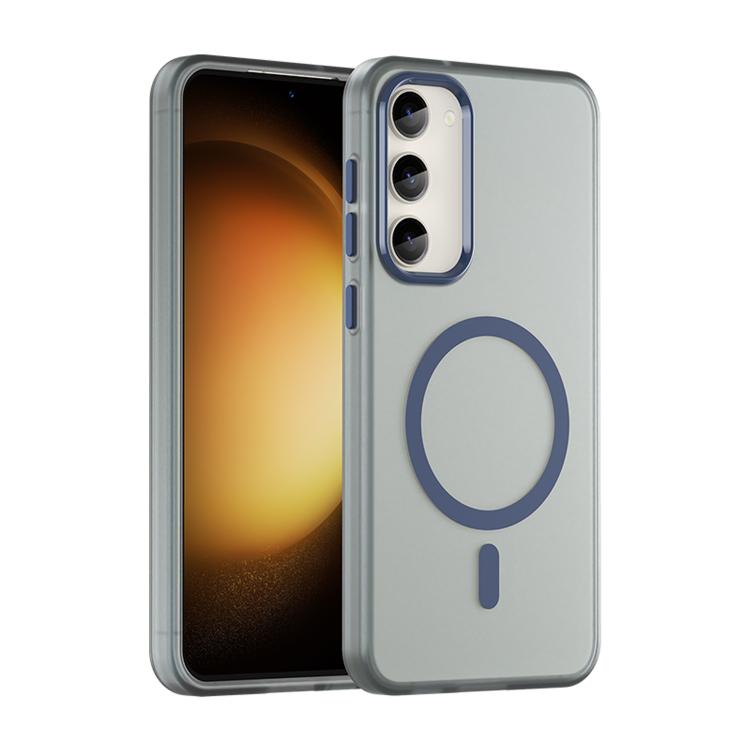 For Samsung Galaxy S23+ 5G MagSafe Frosted Translucent TPU + PC Full Coverage Phone Case(Dark Blue)
For Samsung Galaxy S23+ 5G MagSafe Frosted Translucent TPU + PC Full Coverage Phone Case(Dark Blue)