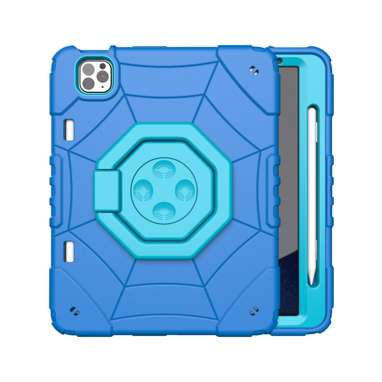 For iPad Pro 11 2022 / 2021 / 2020 Spider Turntable Handle Stress Relief Tablet Case(Blue)
For iPad Pro 11 2022 / 2021 / 2020 Spider Turntable Handle Stress Relief Tablet Case(Blue)