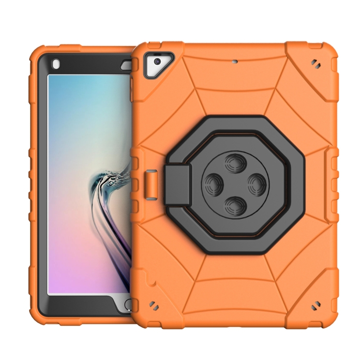 For iPad 9.7 2018 / Air / Air 2 Spider Turntable Handle Stress Relief Tablet Case(Orange Black)
For iPad 9.7 2018 / Air / Air 2 Spider Turntable Handle Stress Relief Tablet Case(Orange Black)