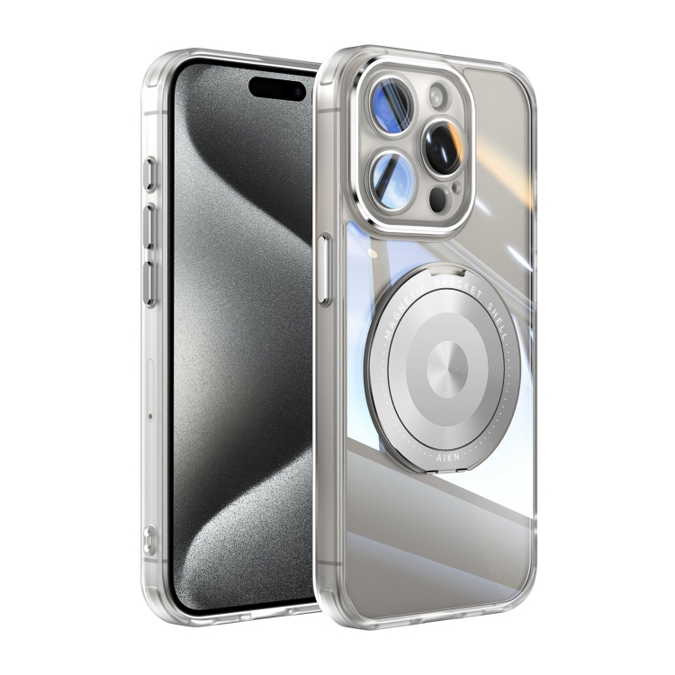 For iPhone 14 Pro 360 Holder Magsafe Acrylic Hybrid TPU Phone Case(Frosted White)
For iPhone 14 Pro 360 Holder Magsafe Acrylic Hybrid TPU Phone Case(Frosted White)