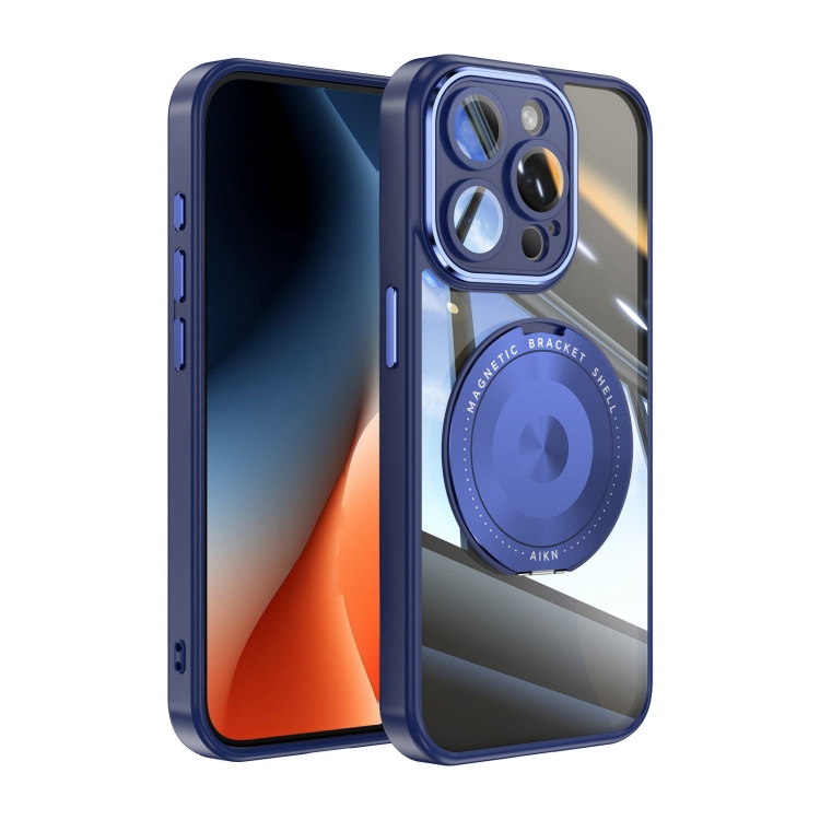 For iPhone 12 Pro Max 360 Holder Magsafe Acrylic Hybrid TPU Phone Case(Blue)
For iPhone 12 Pro Max 360 Holder Magsafe Acrylic Hybrid TPU Phone Case(Blue)