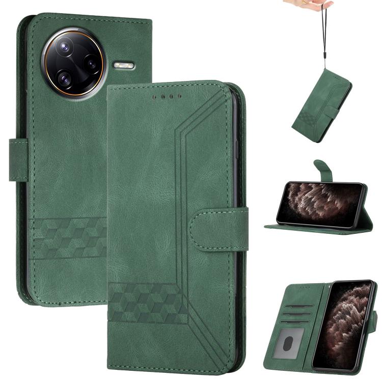 For Redmi K80 Pro / Xiaomi Poco F7 Ultra Cubic Skin Feel Flip Leather Phone Case(Green)
For Redmi K80 Pro / Xiaomi Poco F7 Ultra Cubic Skin Feel Flip Leather Phone Case(Green)