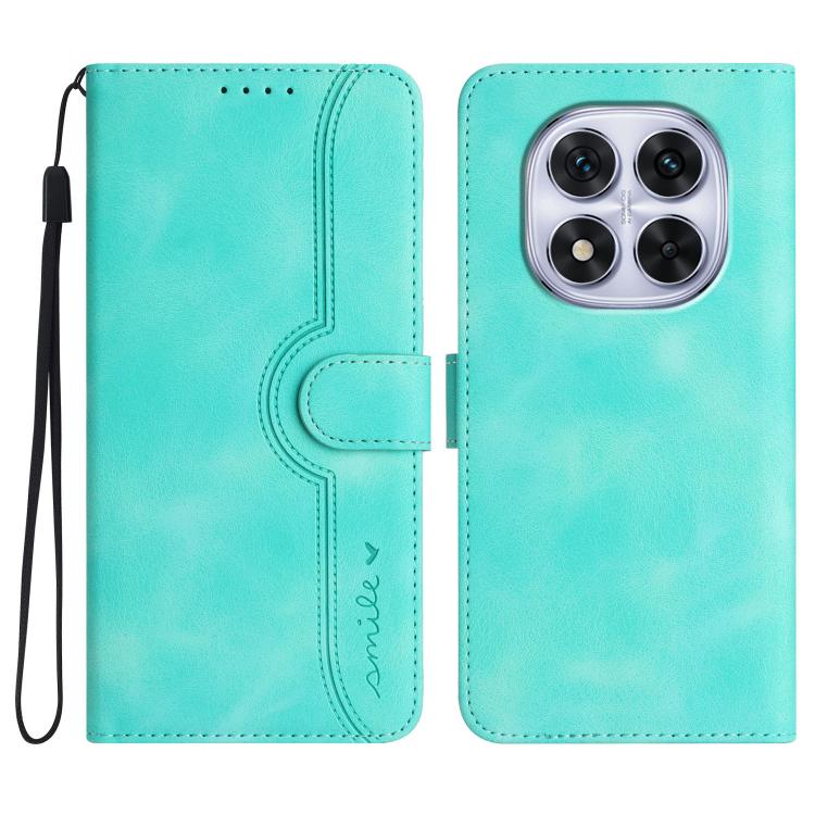 For Redmi Note 14 Pro 4G Heart Pattern Skin Feel Leather Phone Case(Light Blue)
For Redmi Note 14 Pro 4G Heart Pattern Skin Feel Leather Phone Case(Light Blue)