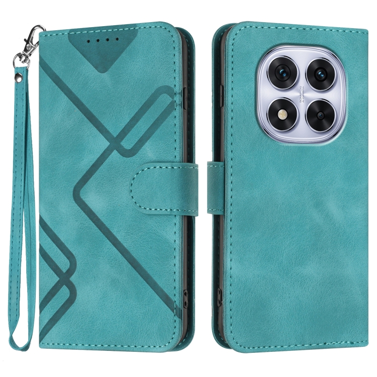 For Redmi Note 14 Pro 5G Line Pattern Skin Feel Leather Phone Case(Light Blue)
For Redmi Note 14 Pro 5G Line Pattern Skin Feel Leather Phone Case(Light Blue)