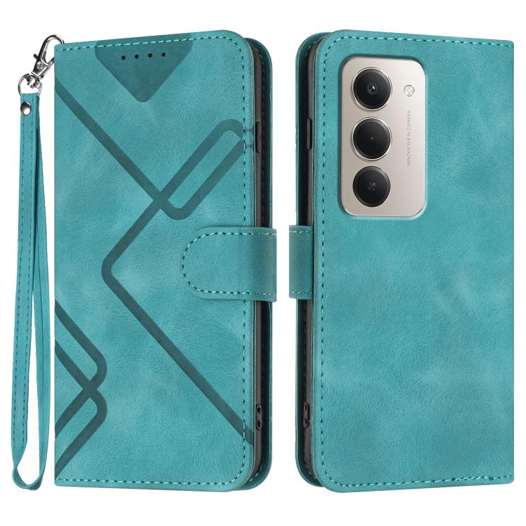 For Redmi 15 5G / 4G EU 171mm Line Pattern Skin Feel Leather Phone Case(Light Blue)
For Redmi 15 5G / 4G EU 171mm Line Pattern Skin Feel Leather Phone Case(Light Blue)