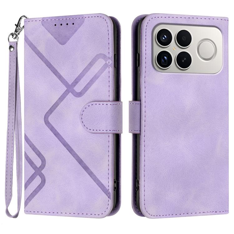For Redmi K90 Pro Max / Poco F8 Ultra Line Pattern Skin Feel Leather Phone Case(Light Purple)
For Redmi K90 Pro Max / Poco F8 Ultra Line Pattern Skin Feel Leather Phone Case(Light Purple)