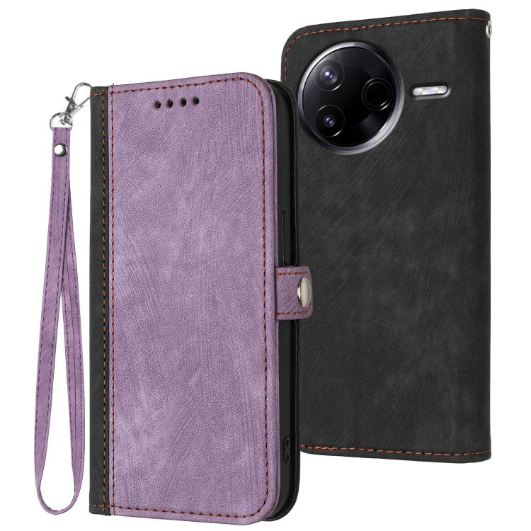 For Redmi K80 / Xiaomi Poco F7 Pro Side Buckle Double Fold Hand Strap Leather Phone Case(Purple)
For Redmi K80 / Xiaomi Poco F7 Pro Side Buckle Double Fold Hand Strap Leather Phone Case(Purple)