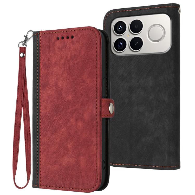 For Redmi K90 Pro Max / Poco F8 Ultra Side Buckle Double Fold Hand Strap Leather Phone Case(Red)
For Redmi K90 Pro Max / Poco F8 Ultra Side Buckle Double Fold Hand Strap Leather Phone Case(Red)