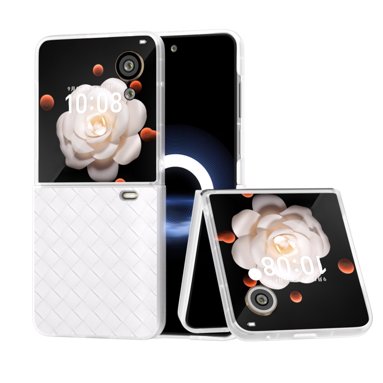 For Honor Magic V Flip Frosted Translucent Frame Woven Texture PU Phone Case(White)
For Honor Magic V Flip Frosted Translucent Frame Woven Texture PU Phone Case(White)