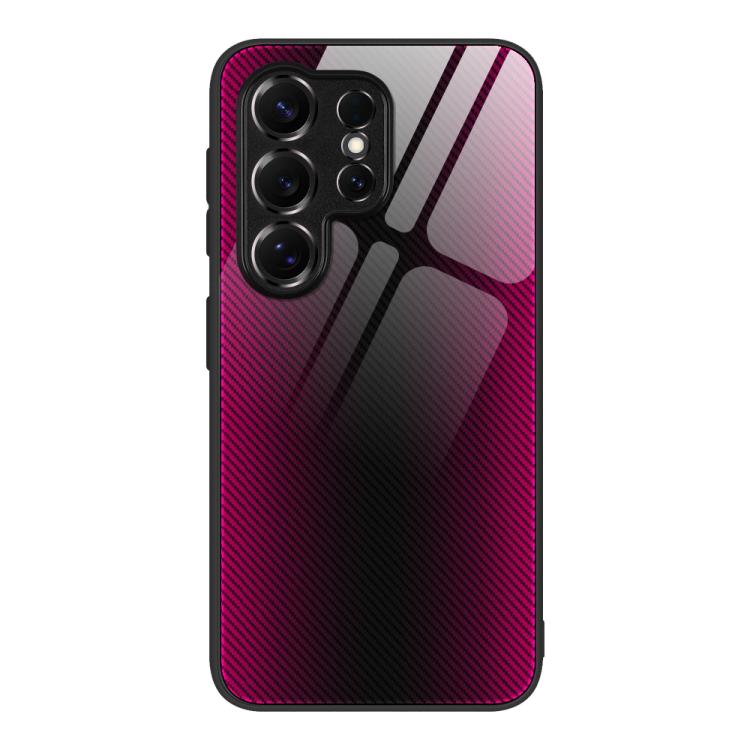 For Samsung Galaxy S26 Ultra 5G Texture Gradient Glass TPU Phone Case(Rose Red)
For Samsung Galaxy S26 Ultra 5G Texture Gradient Glass TPU Phone Case(Rose Red)