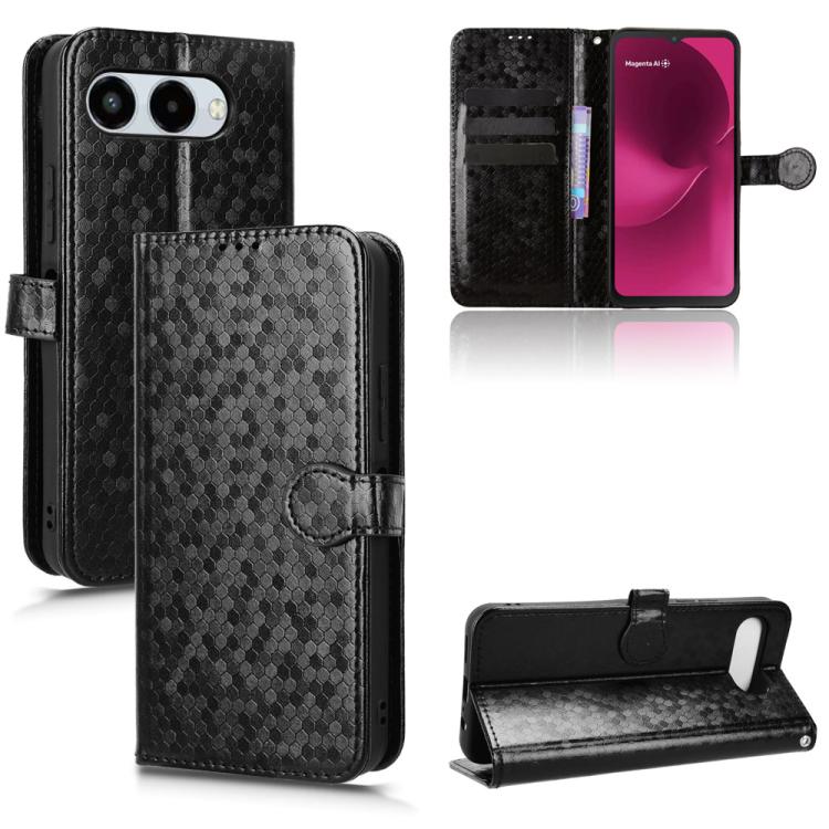 For T-Mobile Revvl 8 5G Honeycomb Dot Texture Leather Phone Case(Black)
For T-Mobile Revvl 8 5G Honeycomb Dot Texture Leather Phone Case(Black)