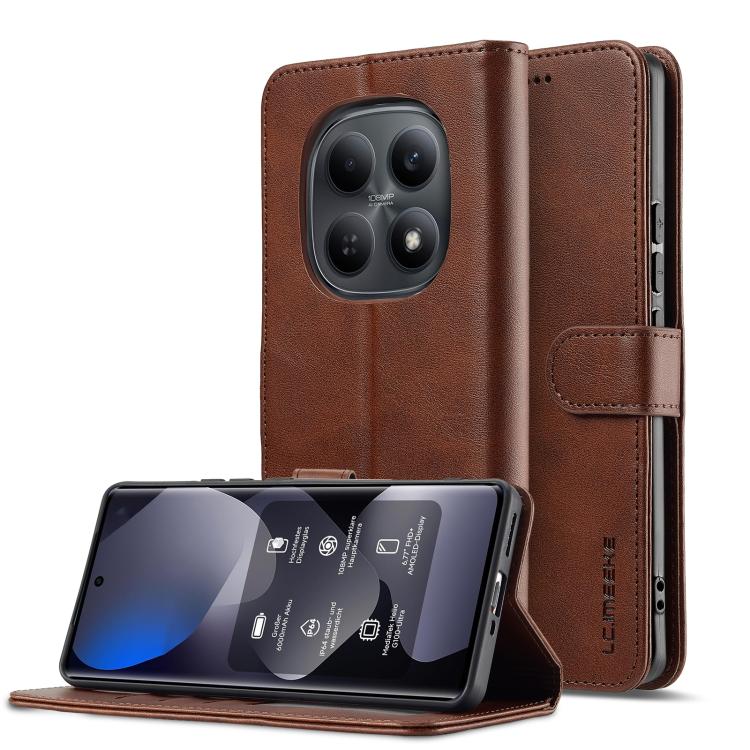 For Redmi Note 15 4G / 5G Global 164mm LC.IMEEKE Calf Texture Leather Phone Case(Coffee)
For Redmi Note 15 4G / 5G Global 164mm LC.IMEEKE Calf Texture Leather Phone Case(Coffee)