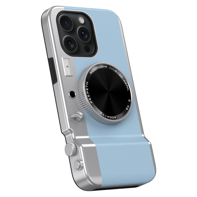 For iPhone 13 Pro Max 3D Retro Bluetooth Camera Magsafe Mirror Phone Case(Light Blue)
For iPhone 13 Pro Max 3D Retro Bluetooth Camera Magsafe Mirror Phone Case(Light Blue)