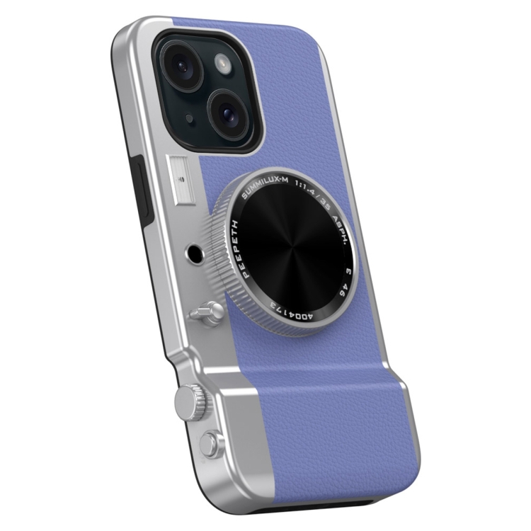 For iPhone 13 3D Retro Bluetooth Camera Magsafe Mirror Phone Case(Purple Blue)
For iPhone 13 3D Retro Bluetooth Camera Magsafe Mirror Phone Case(Purple Blue)