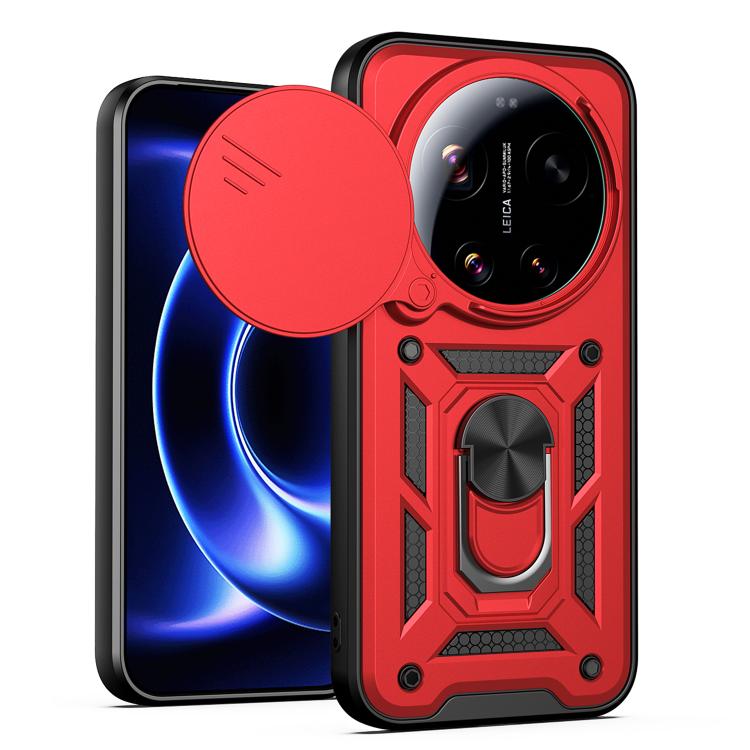 For Xiaomi 17 Ultra Sliding Camera Cover Design TPU+PC Phone Case(Red)
For Xiaomi 17 Ultra Sliding Camera Cover Design TPU+PC Phone Case(Red)