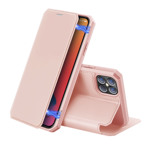 For iPhone 12 Pro Max DUX DUCIS Skin X Series PU + TPU Horizontal Flip Leather Case with Holder & Card Slots(Pink)
For iPhone 12 Pro Max DUX DUCIS Skin X Series PU + TPU Horizontal Flip Leather Case with Holder & Card Slots(Pink)